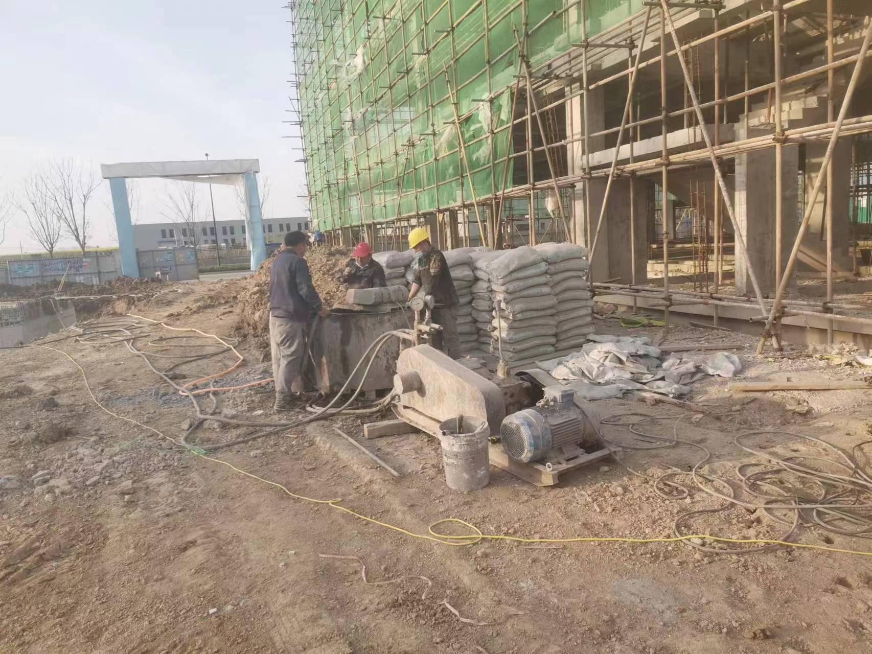 镇平别墅下沉注浆