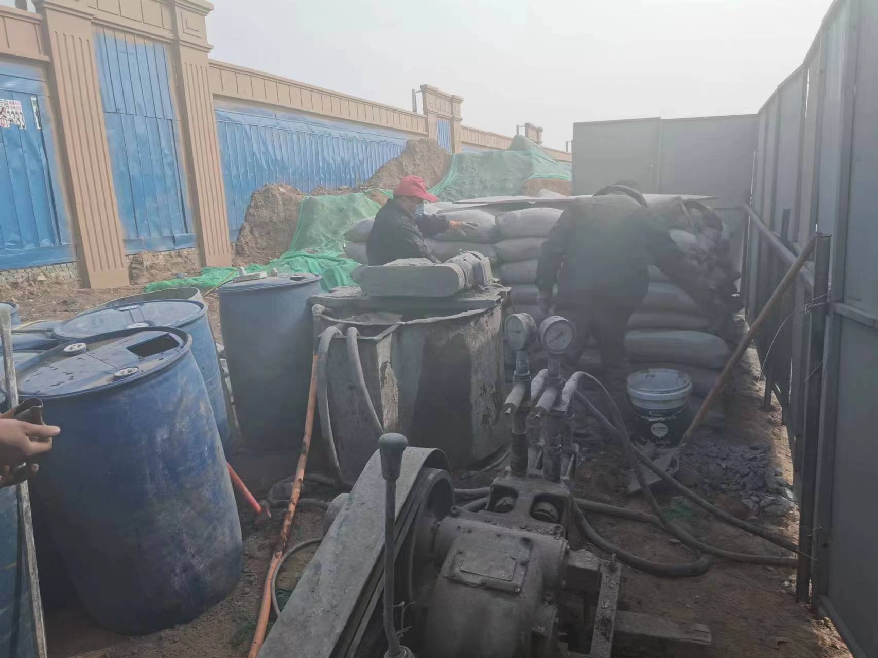 镇平房屋下沉注浆